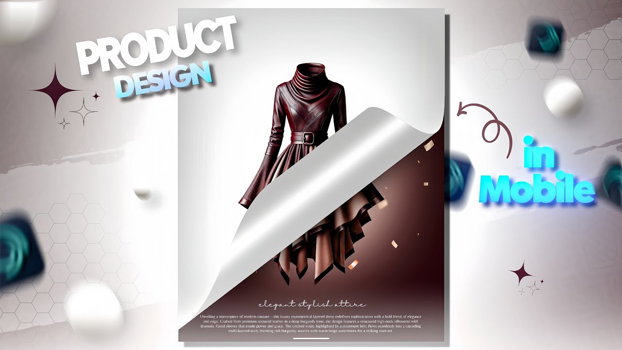 Create Stunning | Product Designs on Mobile🔥📱 (No 💻 Needed!) 🚀