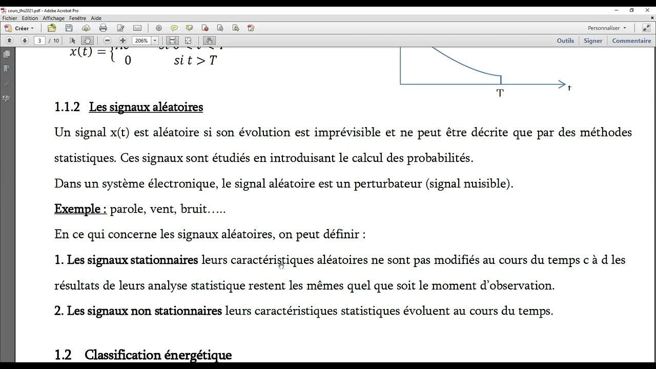 Théorie du Signal Chapitre 1: Généralités sur les Signaux L2S4
