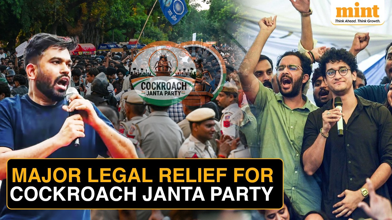 Delhi Govt Drops Cases Against Cockroach Janta Party Protesters, Release Those Arrested | Details