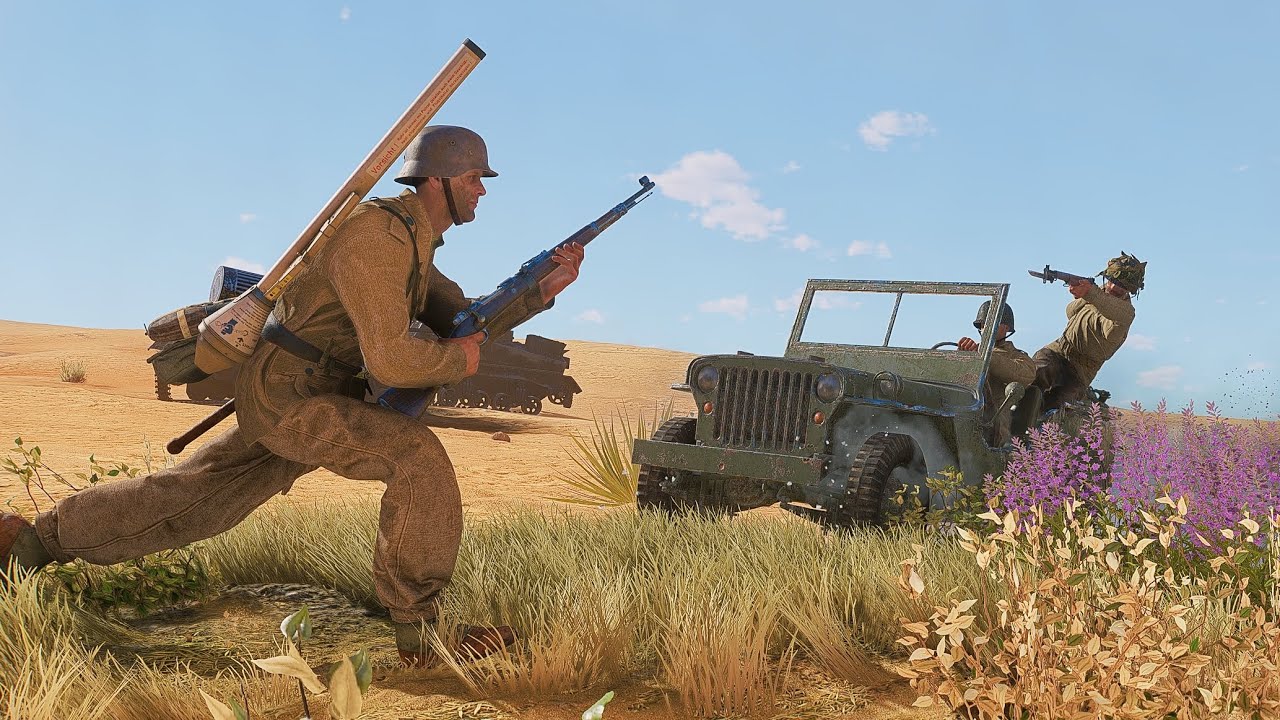 US Army - Oasis - Battle of Tunisia - BR3 | Enlisted Gameplay