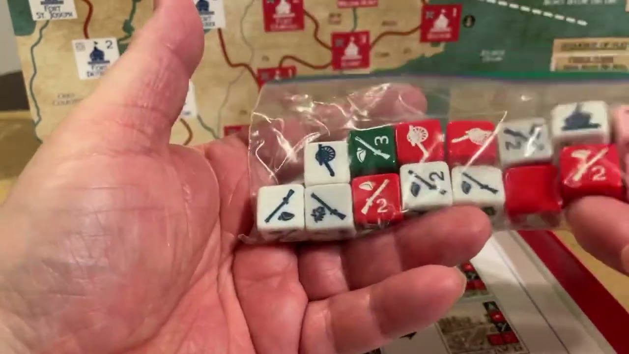 Unboxing The French and Indian War Game from THGC