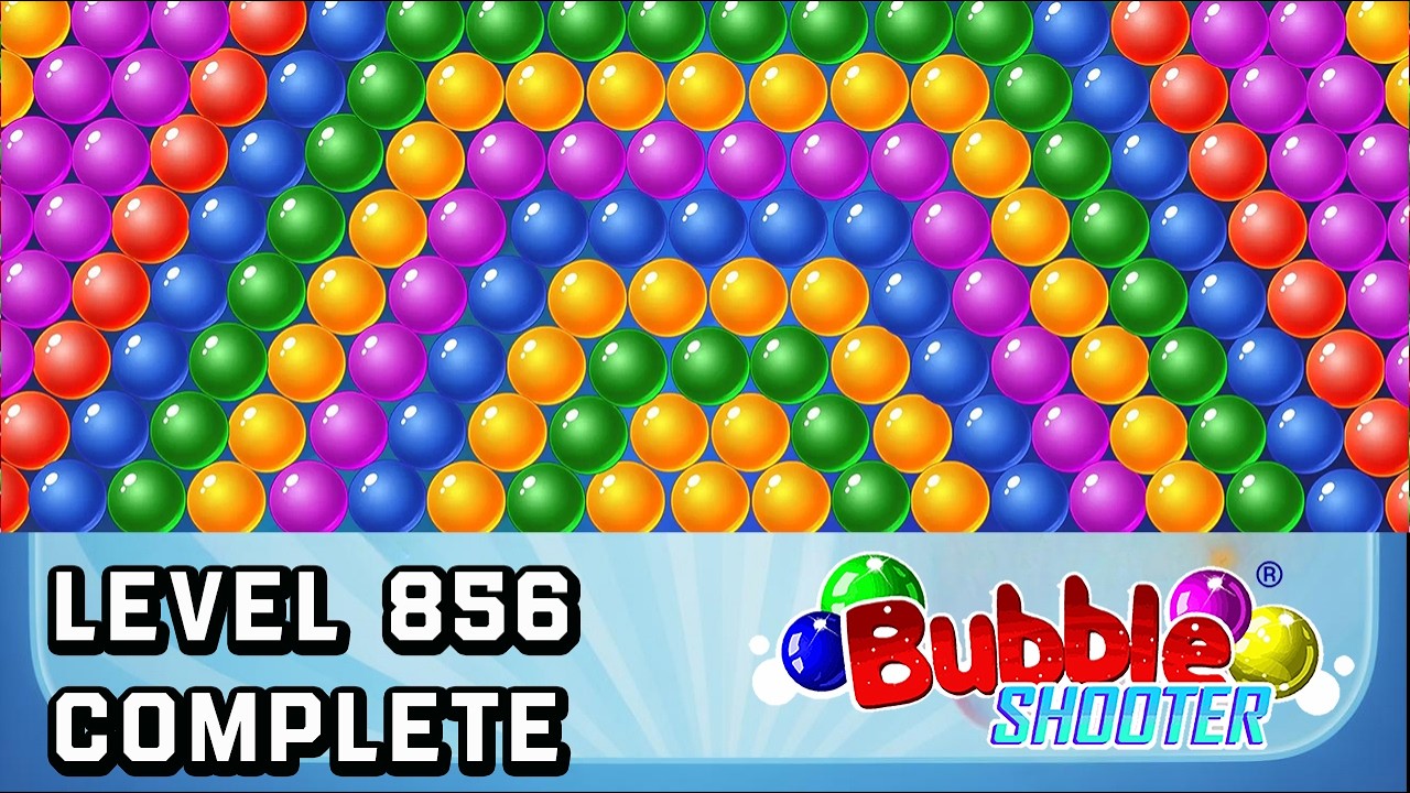 🔥 Bubble Shooter Classic Pop 🟢 Level 856 – Step-by-Step Guide to Victory 🎯 Bubble Shooter Game Play