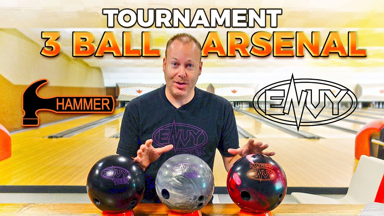 The Best 3 Ball Arsenal for Bowling Tournaments? Hammer Envy Series Explained.