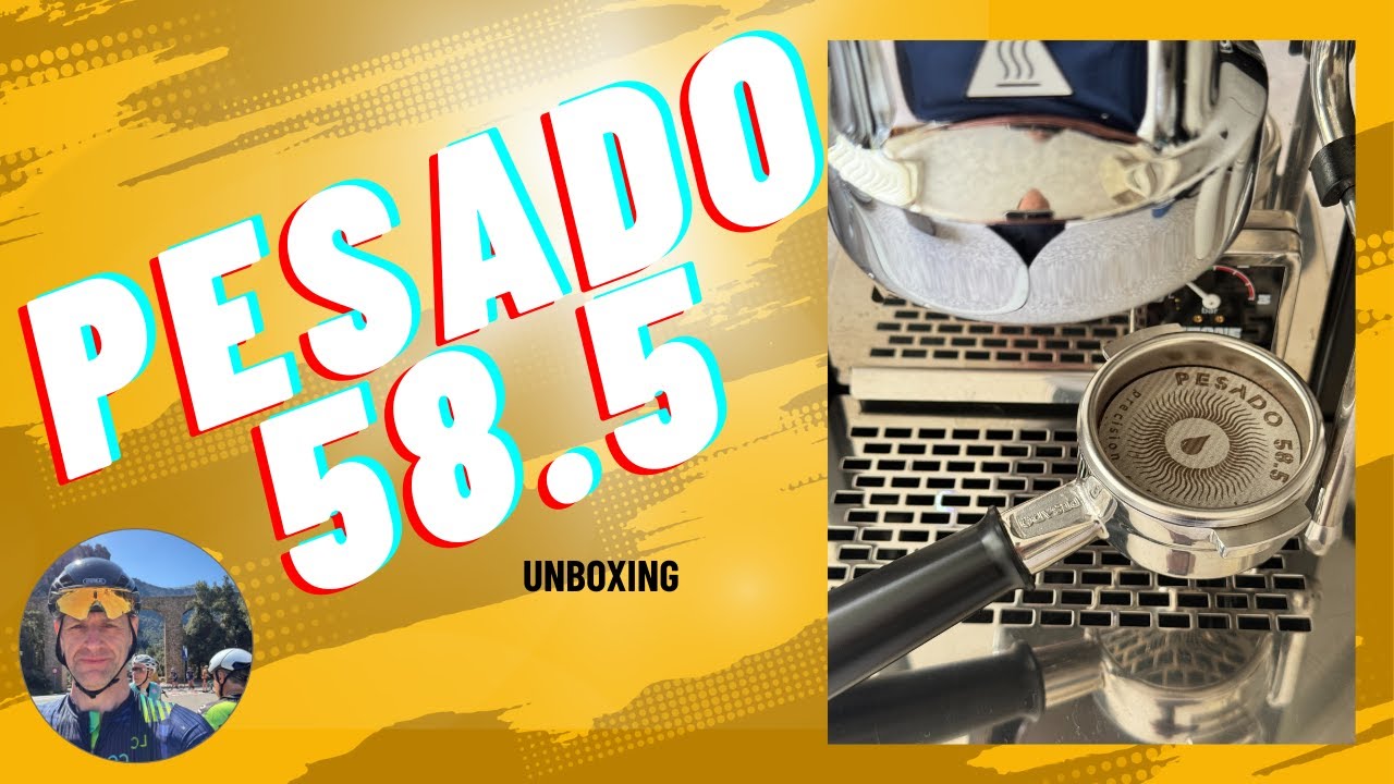 Pesado 58.5 Hybrid portafilter unboxing