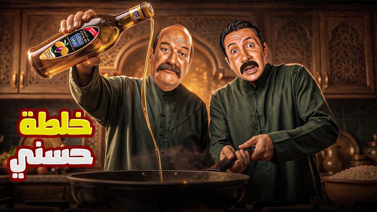 فيلم الكوميدي خلطة حسني | حسن حسني وهاني رمزي في طبخة ضحك ملهاش حل 😂🍲