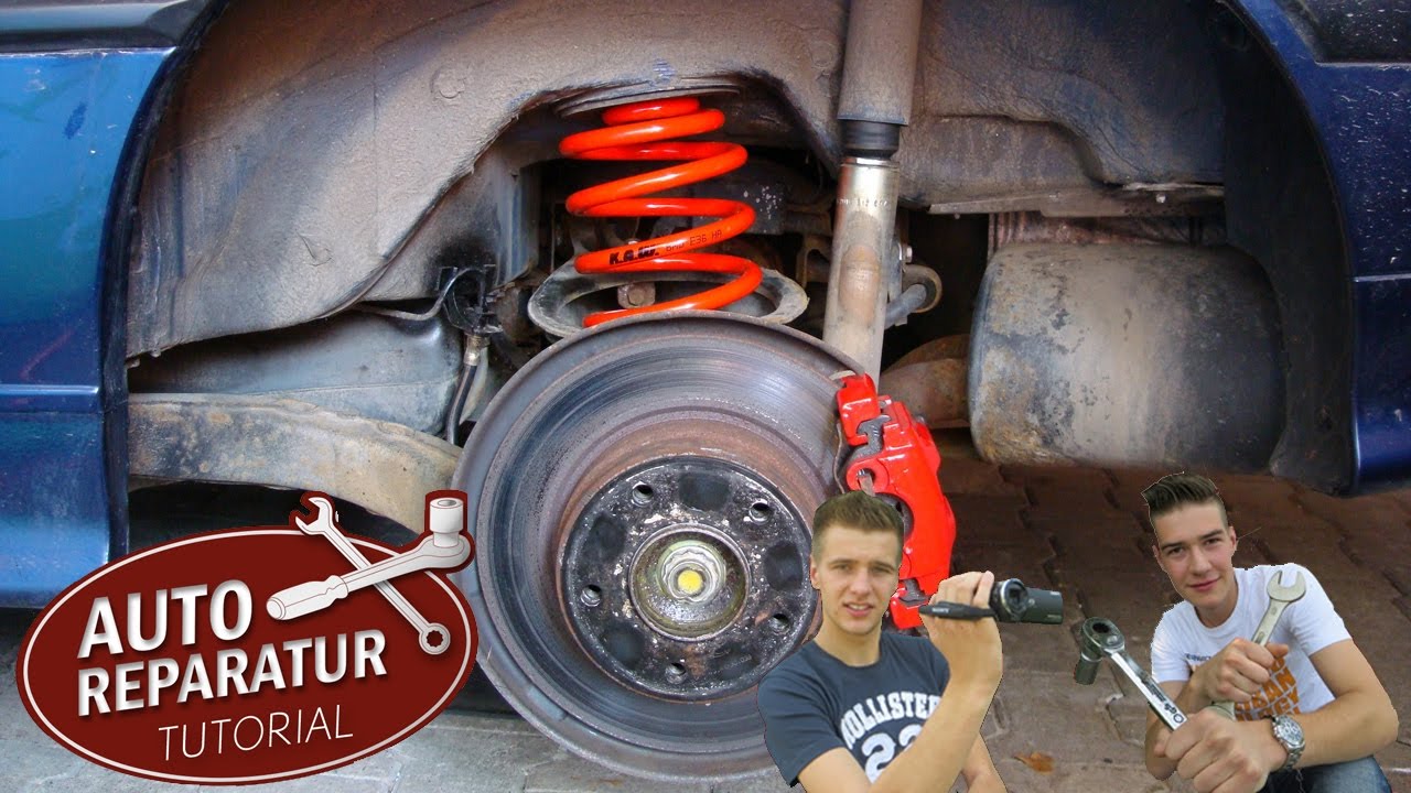 Federn wechseln | BMW E46 gebrochene Feder tauschen | DIY Tutorial