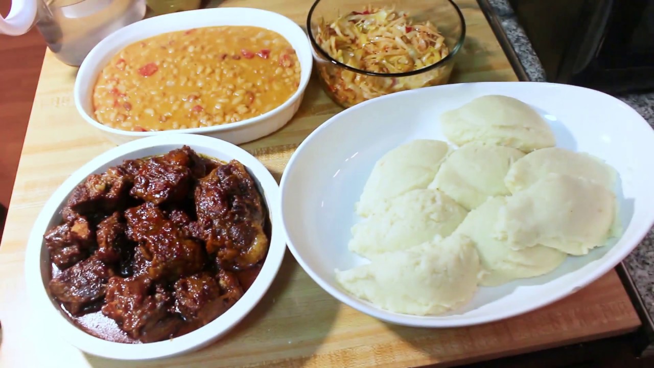 Sunday Dinner/ zambian food
