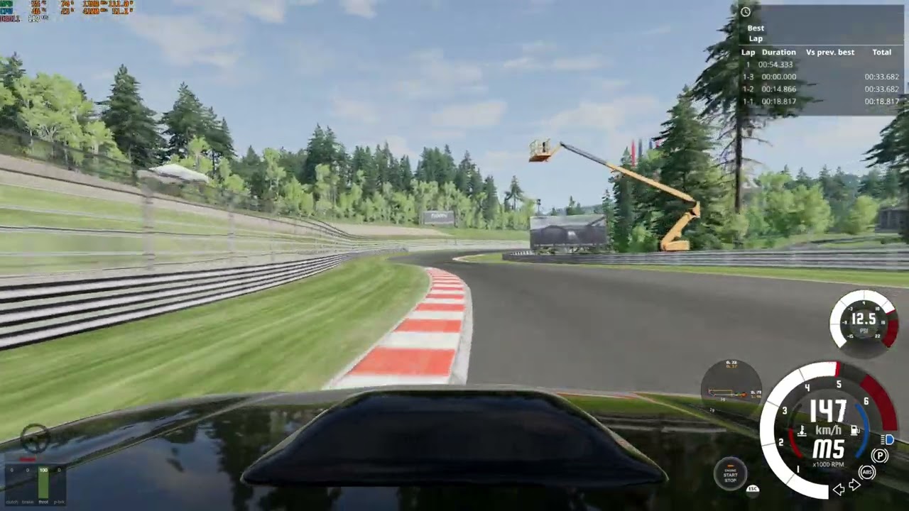 BeamNG Drive //Hirochi Raceway Long Race Track - 1:33.565 Class A