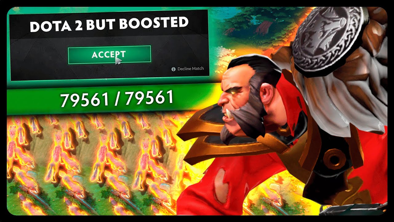 Dota 2 But Lycan Wolves Give 50.000 HP