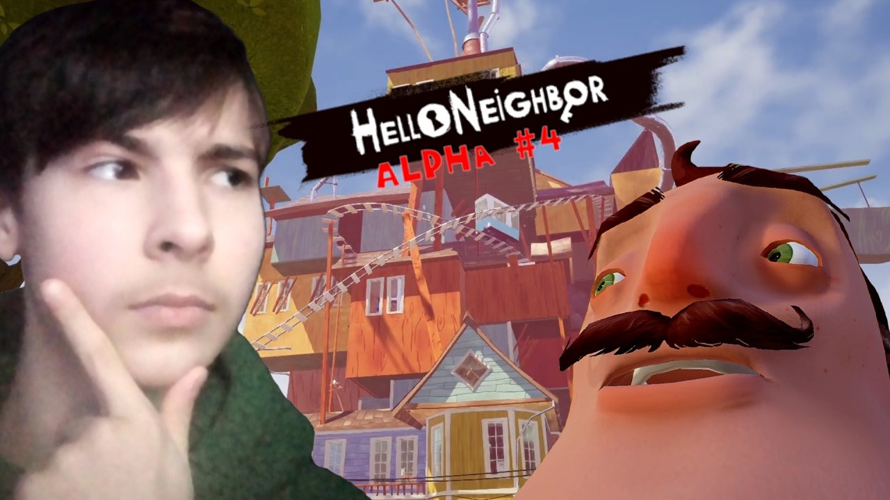 ZGLITCHOWANY SĄSIAD CRASHUJE MI GRĘ! | Hello Neighbor [Alpha 4] #12