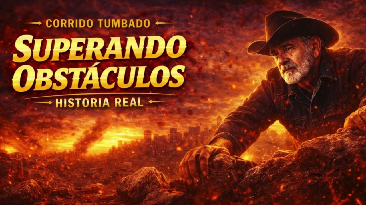 Superando Obstáculos – Corrido Tumbado 2026 | Historia Real de Superación y Motivación
