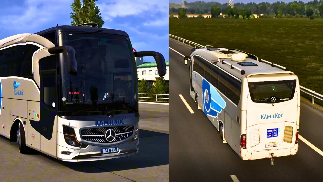 Mercedes-Benz New Travego 15 SHD - long journey - asmr