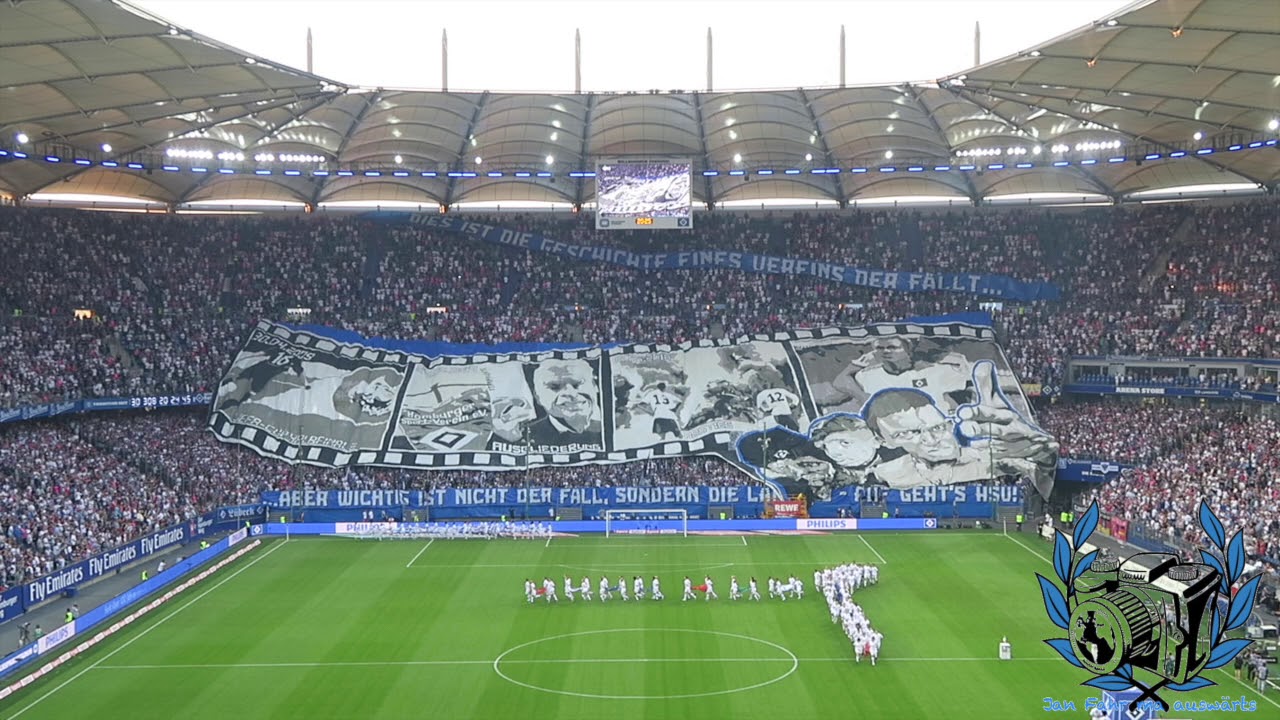HSV - Holstein Kiel 0:3 - Choreo + Eröffnungsfeier (KOMPLETT) 03.08.2018