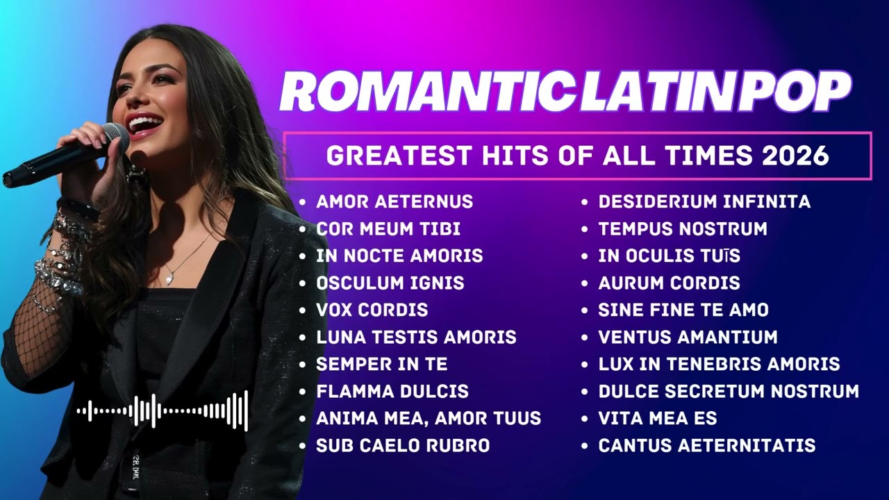 Romantic Latin Pop 2026 | Best Love Songs in Spanish Passionate & Emotional Hits | Latin Playlist