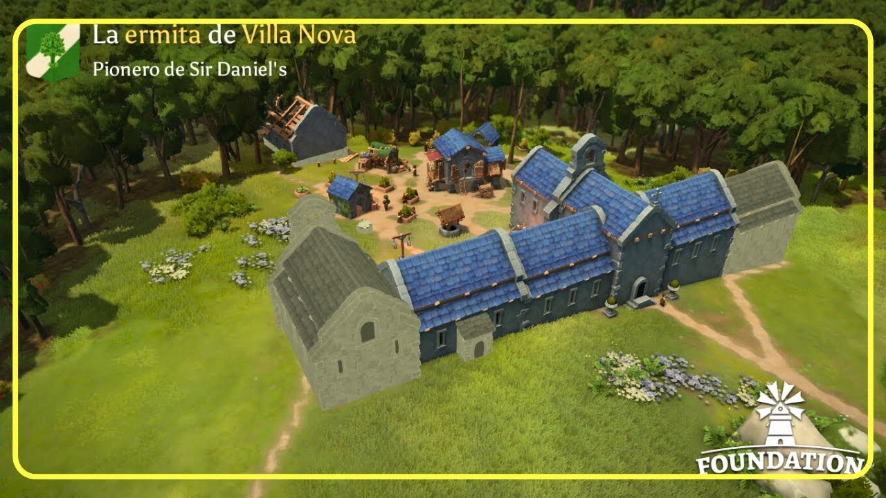🏰 Foundation: #13 / Ampliación del Monasterio, Granja monástica, Bayas, Miel, Cera / en Español