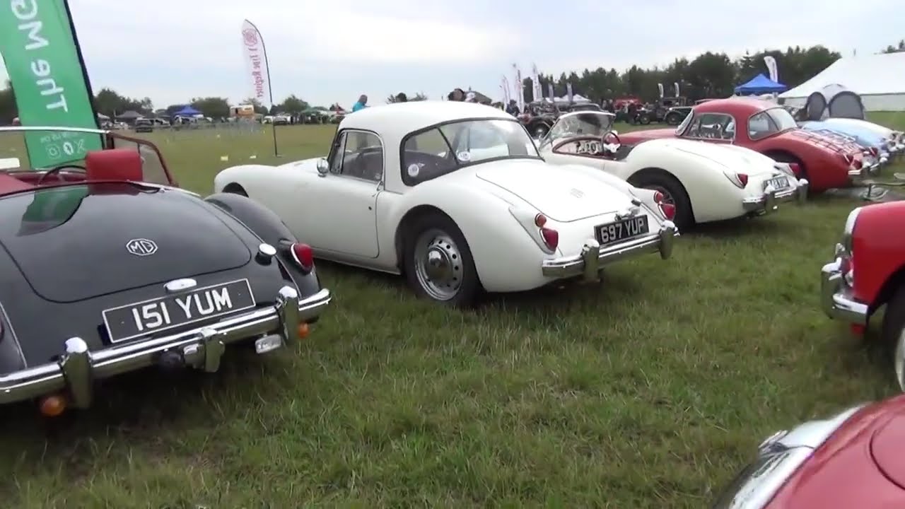 MG CAR CLUB at CROFT MG FESTIVAL  2025