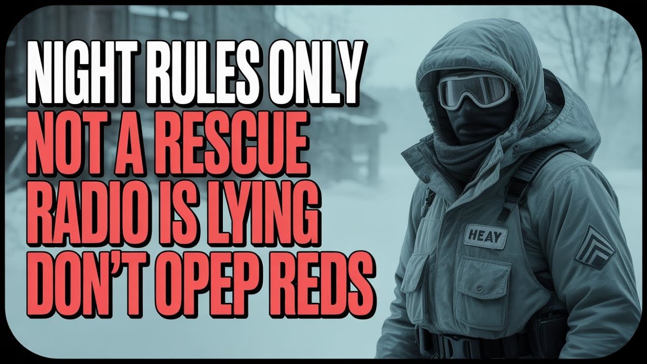 We Survived at a Remote Arctic Outpost — The Night Radio & “Rescue” Rules