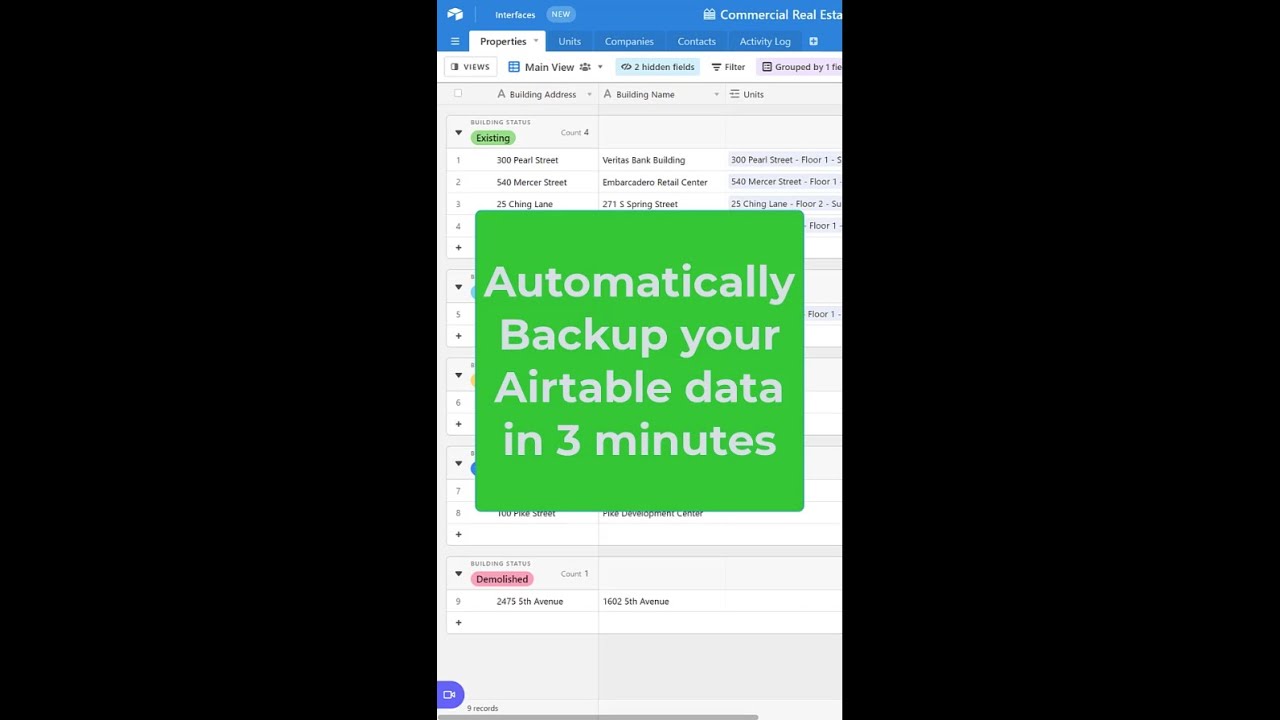 How to backup Airtable in 3 minutes