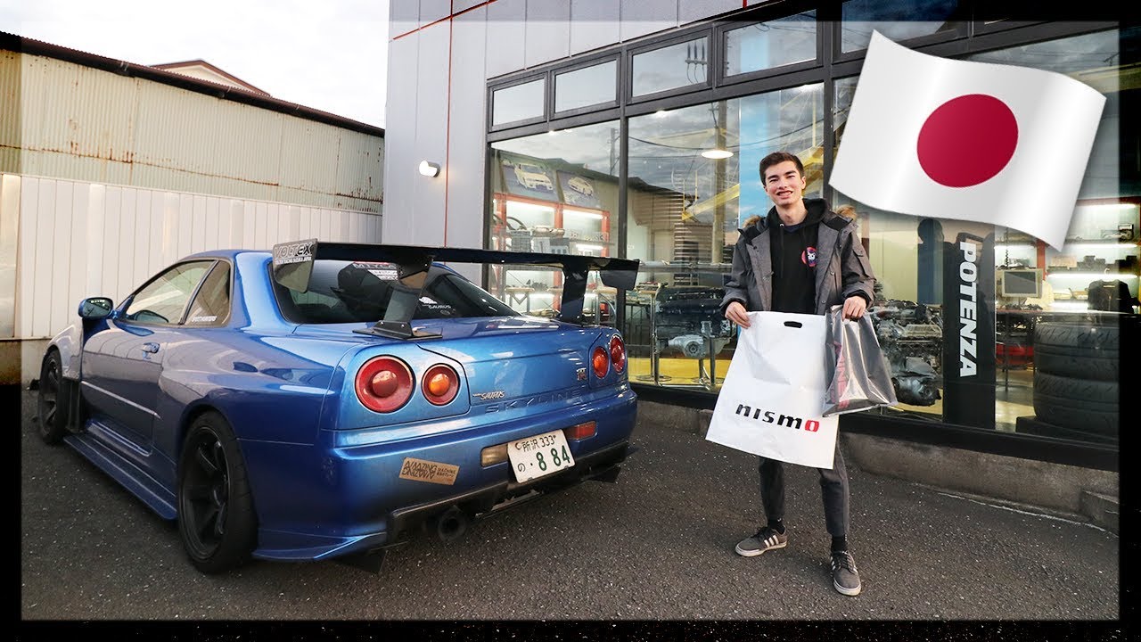 Buying Car Parts for my Skyline GT-R in JAPAN! [Japan Trip Ep.1]