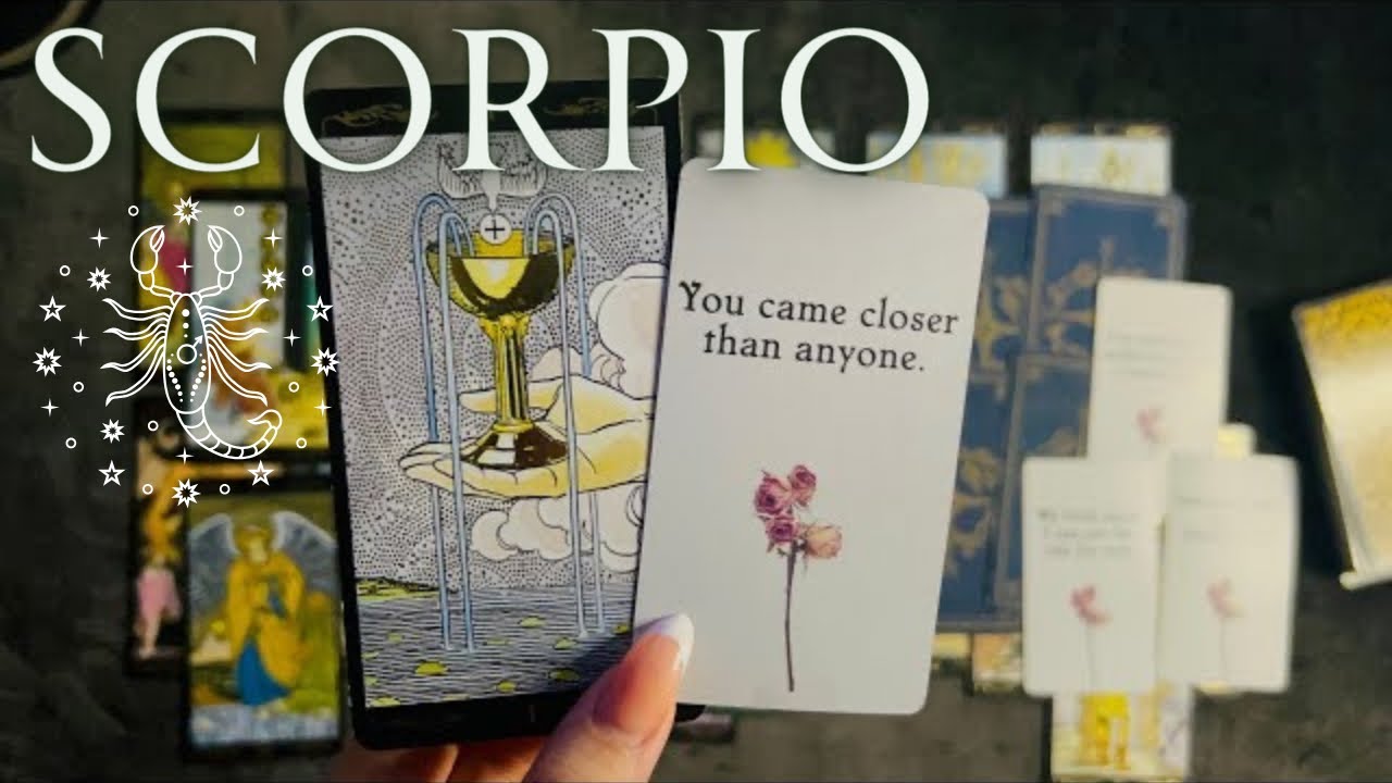 SCORPIO-THEY ARE DEVASTATED OVER THIS !! THEY FEEL LOST WITHOUT U SCORPIO WANT U BACK! MARCH6-16