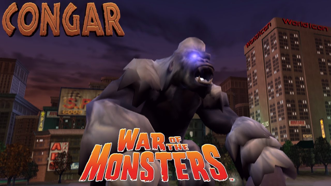 War of The Monsters: Congar (Skin 2) Adventure Mode [PS2]