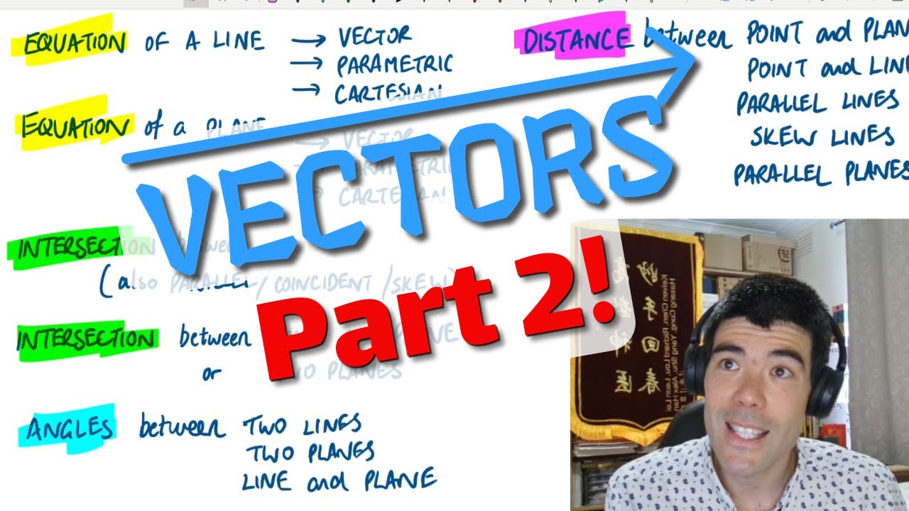 Vectors, Lines and Planes (Part 2) - Do You Have All the Skills?