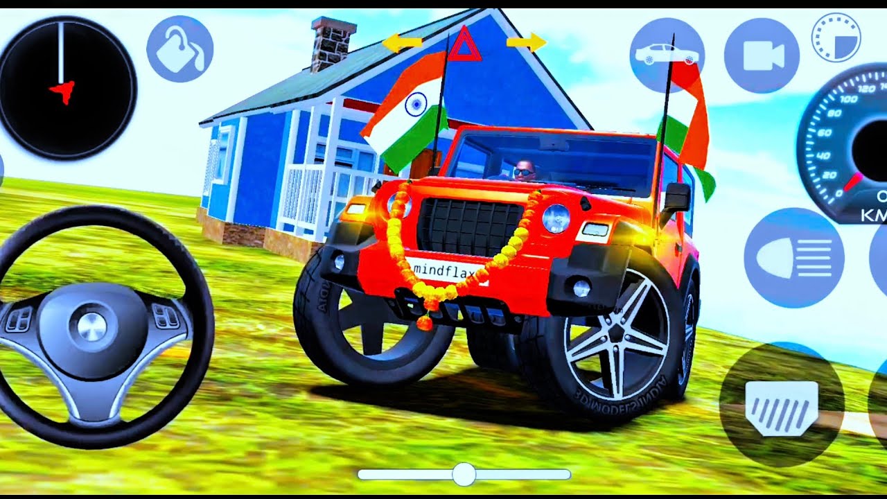 Modified Mahindra Thar Car Games: Indian Cars (Gadi Wala Game) - Car Game Android Gameplay 2025