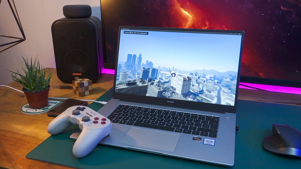 ¿GAMING en la Huawei MATEBOOK D15?