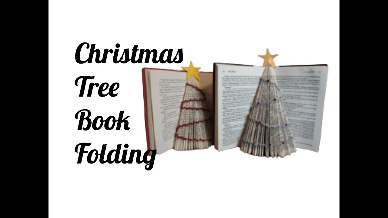 Christmas Tree Book Folding that even a Grinch Would Love!