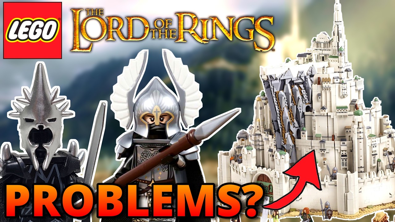 THE BIGGEST PROBLEMS WITH MINAS TIRITH! - LEGO LORD OF THE RINGS