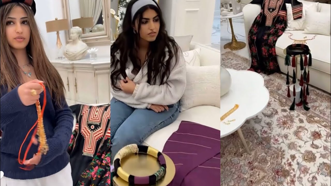 بمناسبة يوم التأسيس🇸🇦هند القحطاني صممت للبنات لبس جنوبي يجنن🥰🇸🇦