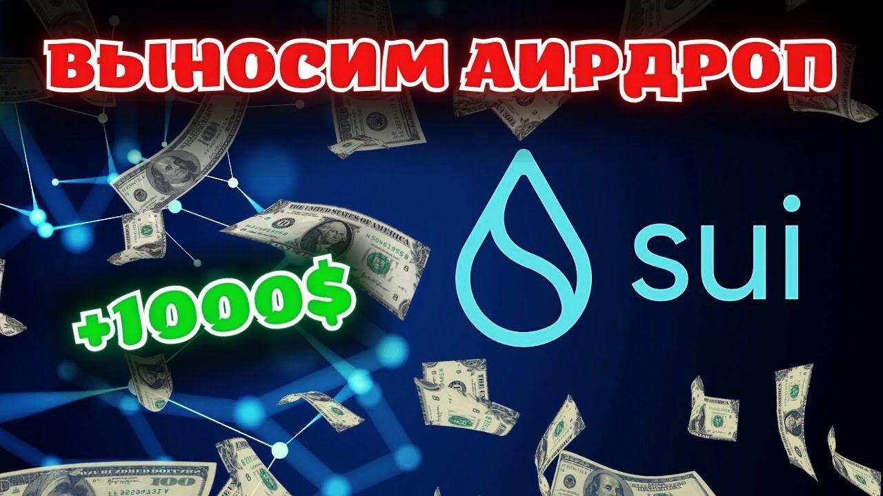 ВЫНОСИМ $1000+ С АИРДРОПА SUI / Как получить AIRDROP от SUI