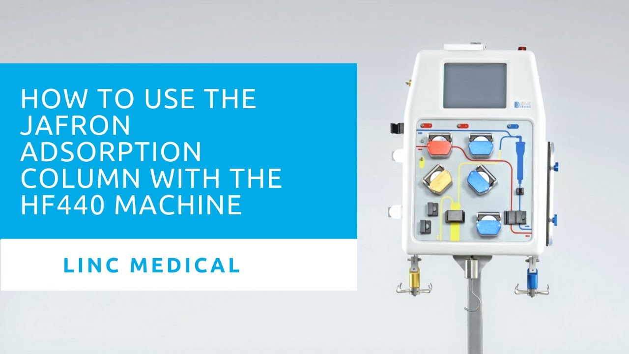 How to use the Jafron Adsorption Column with the HF440 Machine