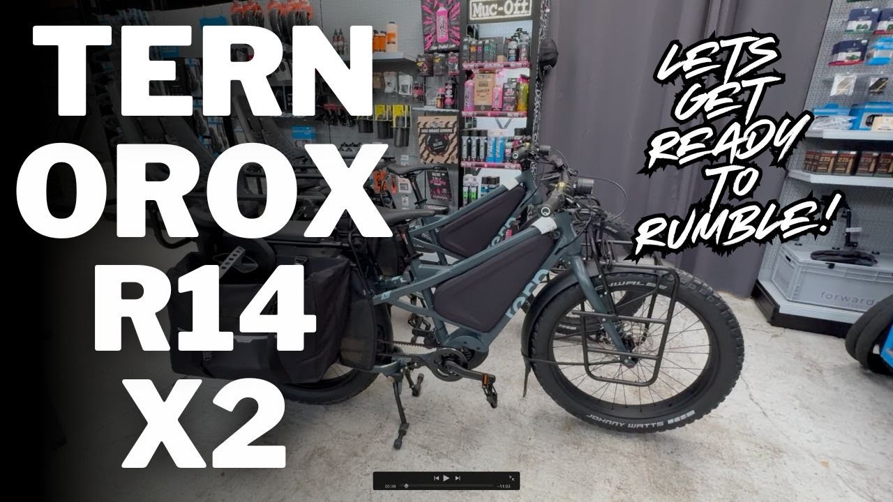 Forwards Electric Tern Orox X2 Bike Tour
