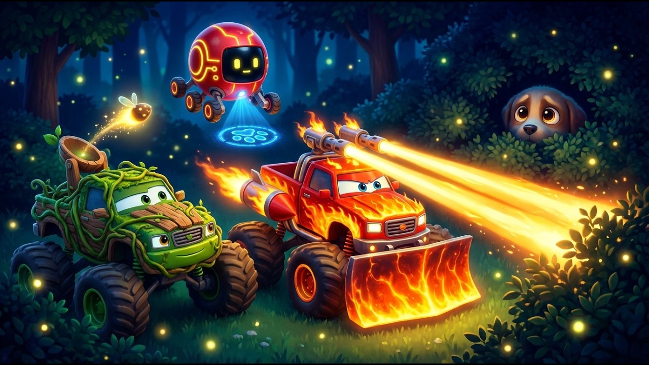 Rescue Patrol | Finding Lost Paws Midnight Jungle Search! 🔦  Kids Cartoons & STEM Learning