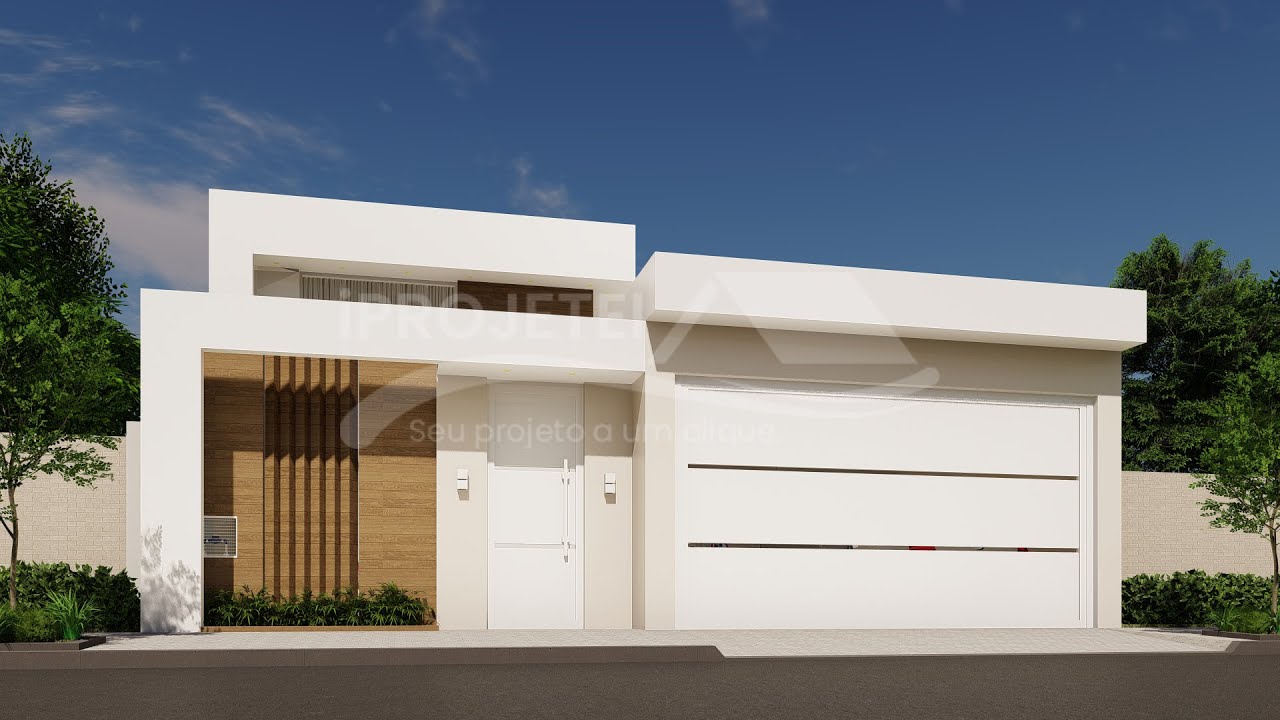 Tour pelo Interiores - Casa Moderna com Portão e 3 dormitórios