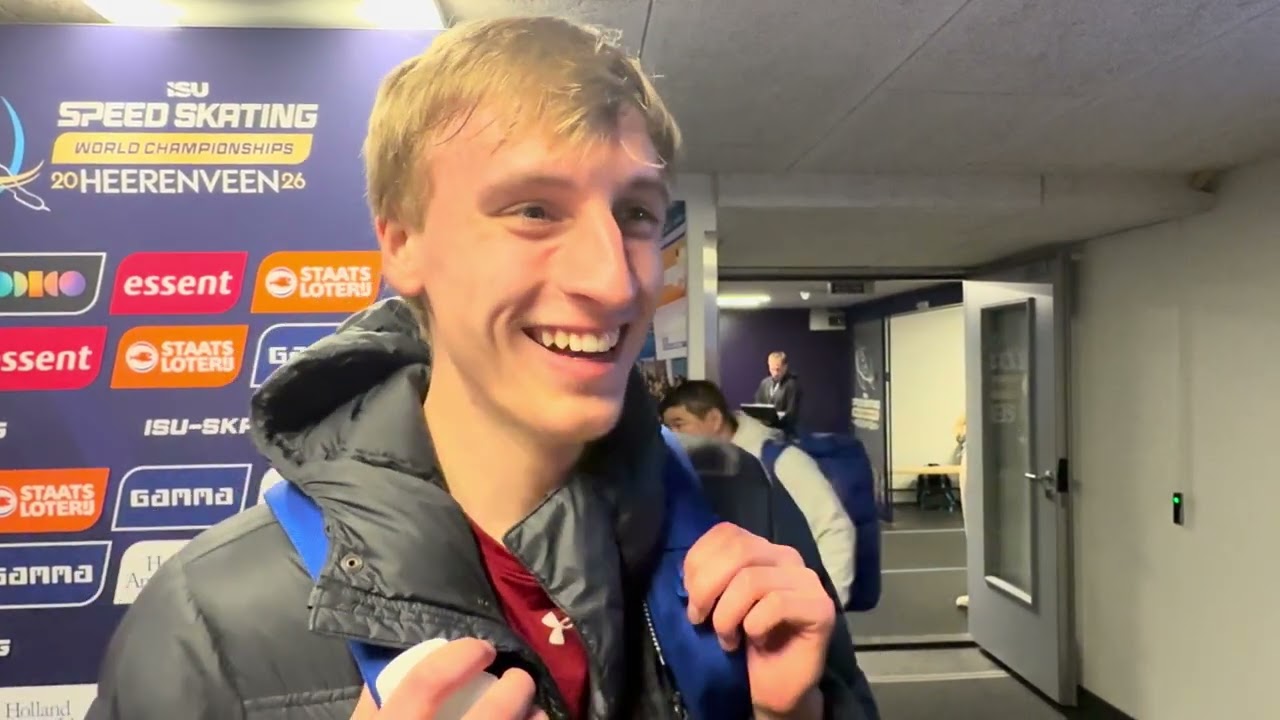 Jordan Stolz - Day 1: Sprint Championships 