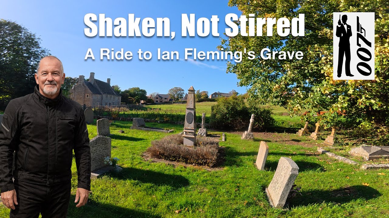 The Spy Who Lies Here – Riding the BMW R12 Nine T to Ian Fleming’s Grave.