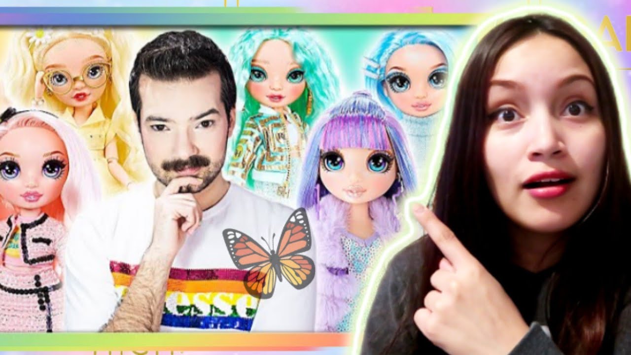 Reaccionando a la Colección de RAINBOW HIGH: Andrew Wolf Ever After