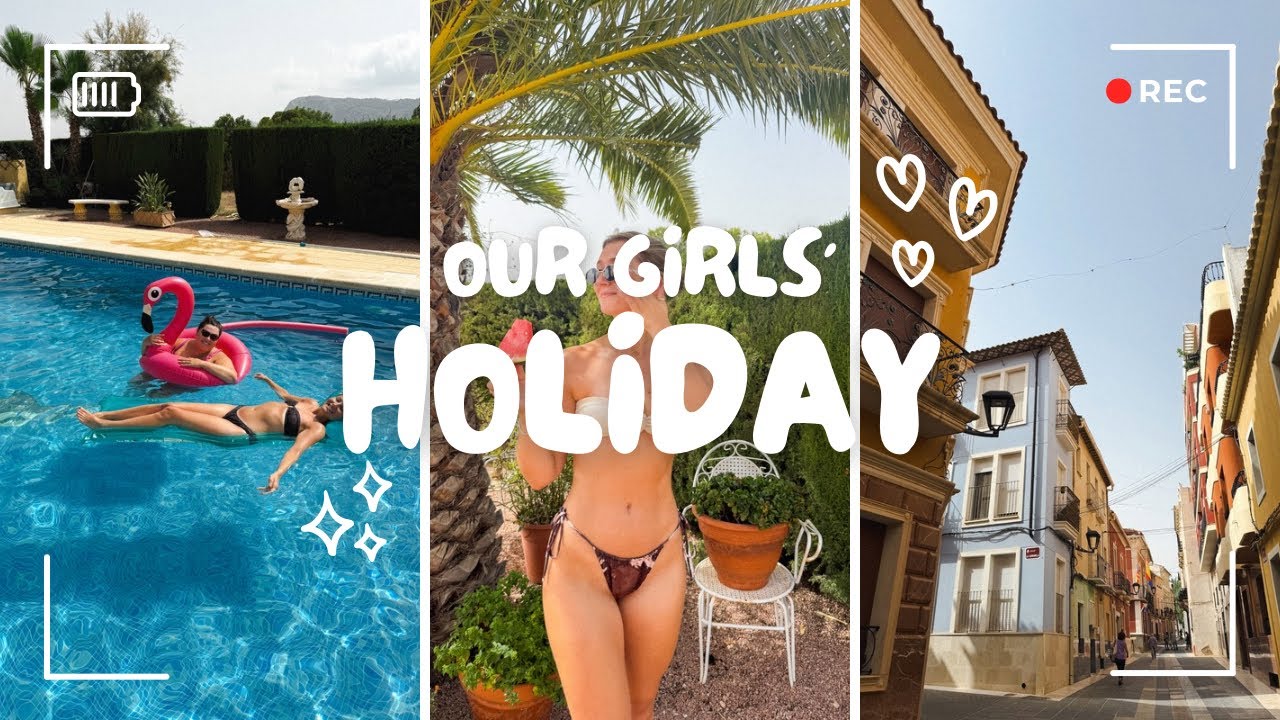 OUR GIRLS HOLIDAY | silly geese, grandparents & a lot of rosé 