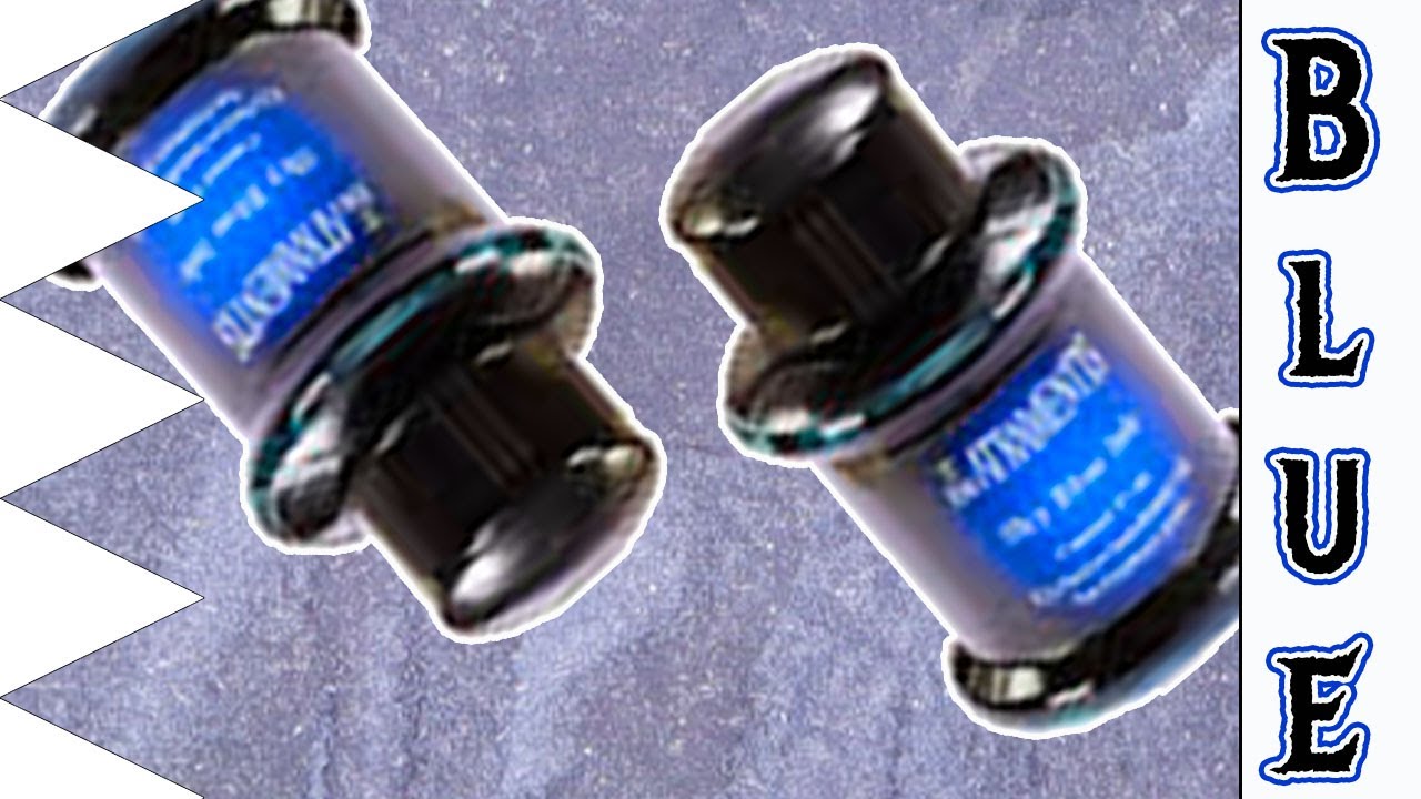 De Atramentis  Document    Dark Blue Fountain Pen Ink #fountainpenink #fountainpens