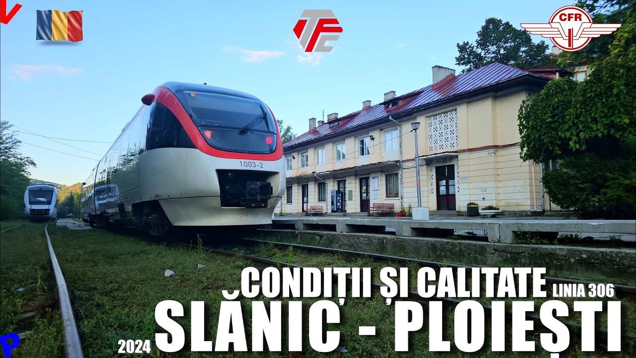 Slanic - Ploiesti | Prezentare si calatorie cu tren modern Bombardier Talent in 2024