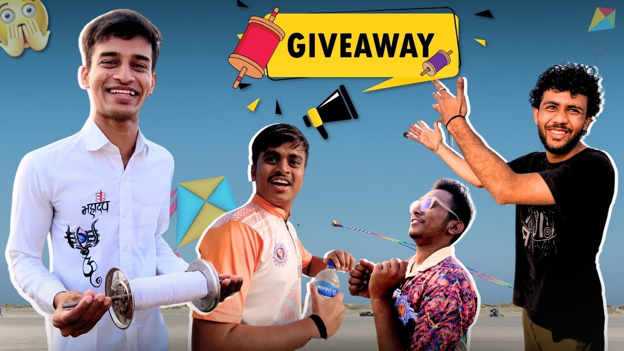 Uttrayan Biggest Giveaway 😱 || Kite Flying Vlog || Uttrayan 2025 || Shivu Boi Vlogs
