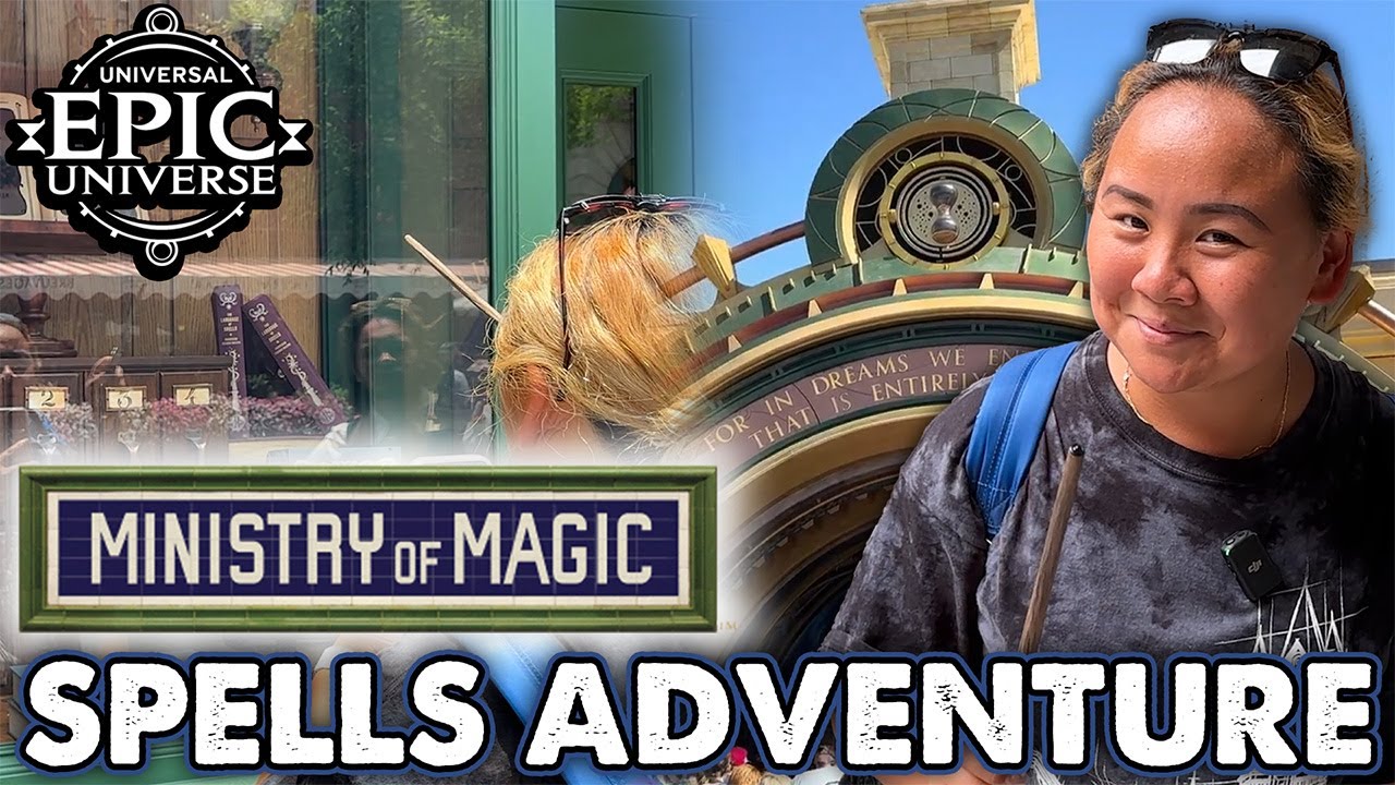 Cast Spells with Nana - Interactive Harry Potter Wand Experience at Epic Universe