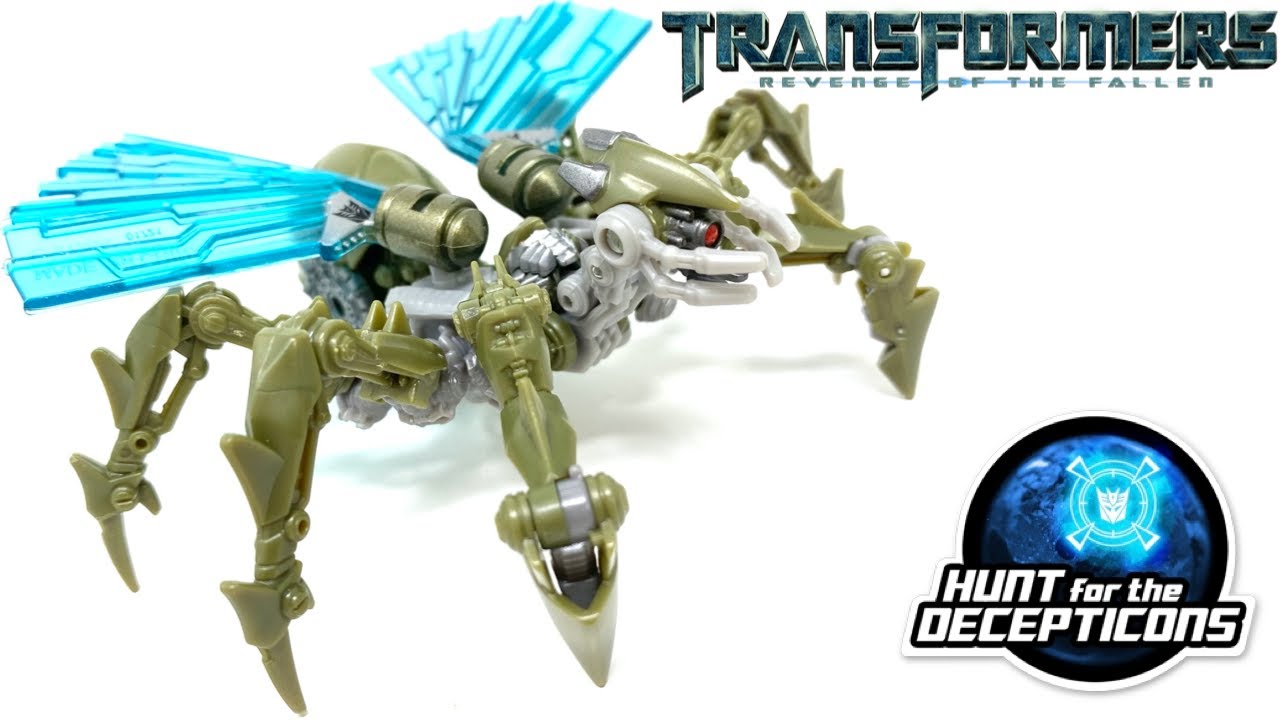 Transformers HFTD Scout Class INSECTICON Revenge Of The Fallen Review