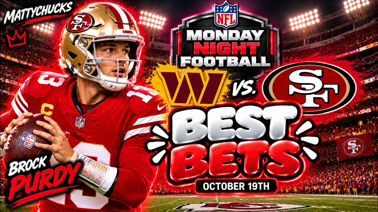 Commanders vs. 49ers Monday Night Football Best Bets