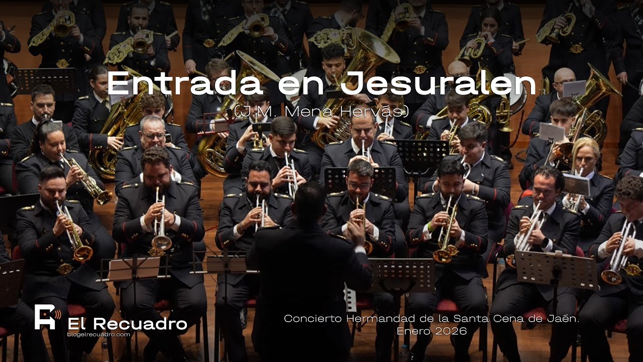 4K | ENTRADA EN JERUSALEN | CRISTO DE GRACIA CONCIERTO EN JAÉN