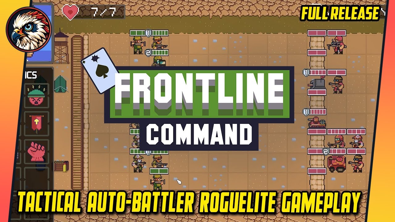 Frontline Command | Let's Try | Game Play | Tactical Auto‑Battler Roguelite Gameplay