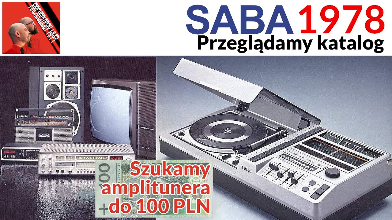 SABA -1978 - katalog + amplituner do 100 zł @Archeolodzy Hi-Fi #28 #PRL