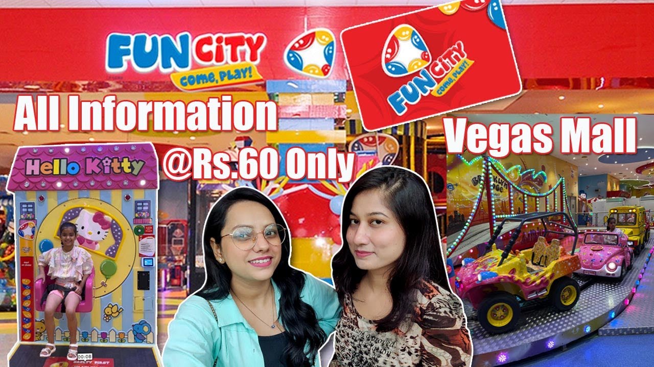 Funcity Vegas Mall Dwarka | Gaming Zone | Vegas Mall | Best gaming zone in delhi